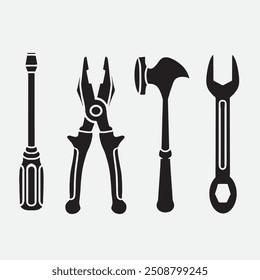 set of tools good for icons, symbol, silhouette design, etc
