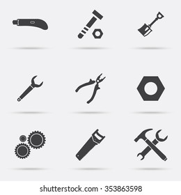 Set of tools Icon.