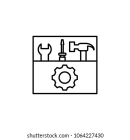 set of tools icon. Element of Car sales and repair for mobile concept and web apps. Thin line  icon for website design and development, app development. Premium icon on white background