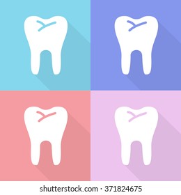 Set Of Tooth Vector EPS10, Great for any use.