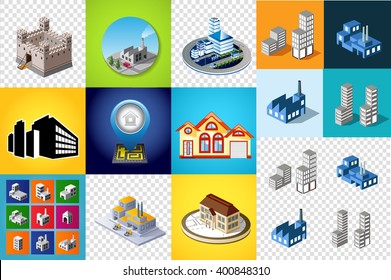 Set top view of the city. Urban crossroads with cars and houses, pedestrians. Background town map pattern  streets, intersection, home and buildings. Cityscape aerial landscape from  above