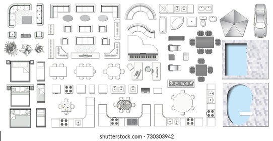 Floorplan Symbols Images Stock Photos Vectors Shutterstock