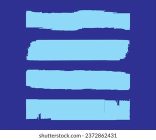Set of Torn Paper Background Vector
