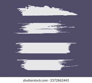 Set of Torn Paper Background Vector