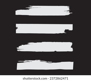 Set of Torn Paper Background Vector