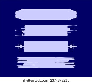 Set of torn paper pieces background vector