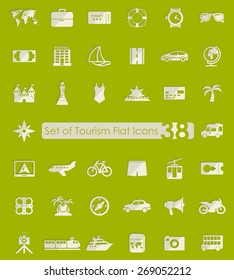 Set of tourism icons