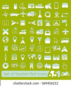 Set of tourism icons