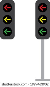 a set of traffic lights icons