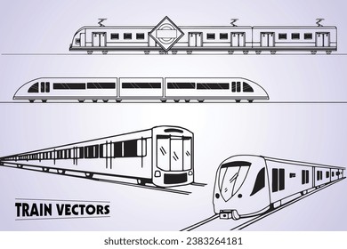 Set of Trains, Train Vectors Railway