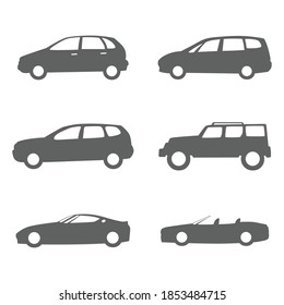 Set of transport icon collection