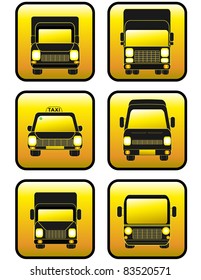 set of transport icons