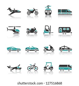 Set of transport icons - Two