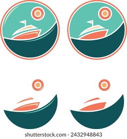 a set of travel icons