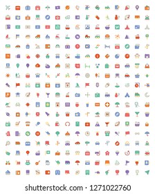 Set of Travel Related Icons 