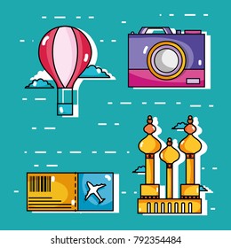 set travel vacation countries to visity