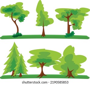 set trees design type of trees