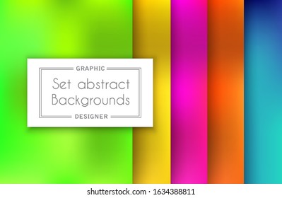 A set of trending patterns of purple ultraviolet style backgrounds for web design and conceptual illustration, presentations and applications