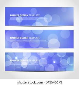 Set of trendy Christmas beige vector banners template or website headers with abstract geometric background. Vector design illustration EPS10