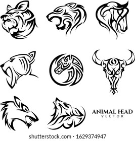 Zodiac Tattoo Vector Set Stock Vector (Royalty Free) 1023756295 ...