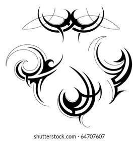 Set of tribal art