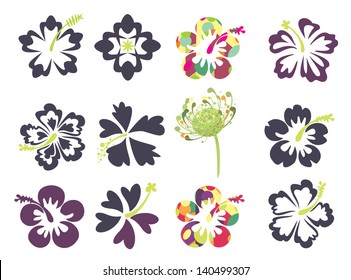 133,976 Tropical flowers silhouette Images, Stock Photos & Vectors ...