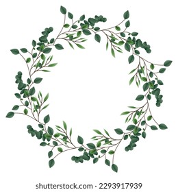 Set Tropical leaves , Jungle palms forest flora nature, Flat Modern design ,isolated on white background  illustration Vector