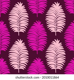 Set of tropical patterns with minimal palm leaves