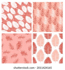 Set of tropical patterns with minimal palm leaves