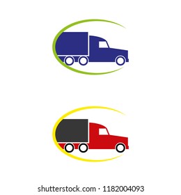 a set of truck icons