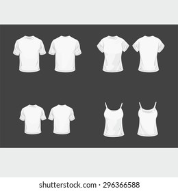Set of t-shirt for all your family