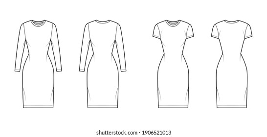 15,367 Dress technical drawing Images, Stock Photos & Vectors ...