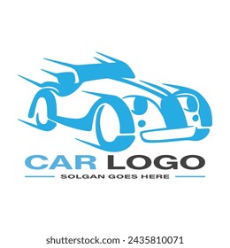 set of twelve car icons. Automotive Car Care Logo Template.