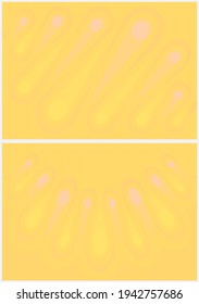 un conjunto de dos antecedentes abstractos en colores vivos y cálidos, asociados al flujo de lava o metal fundido; adecuado para ventas y promociones totales.