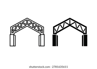 A set two black