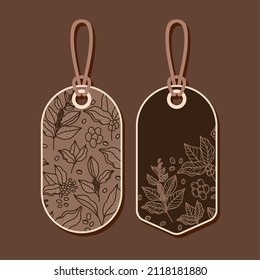 set of two coffee banners