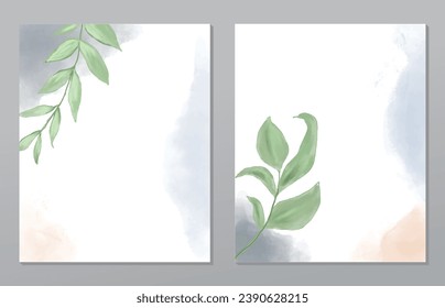 Set two pieces minimal line art flower wall art. Botanical flowers wall print poster. Scandinavian wall decoration home. Can use for wallpaper, wall decor, art deco, background.

