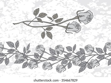 6,917 2 roses stem Images, Stock Photos &amp; Vectors | Shutterstock
