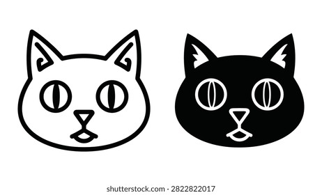 Set two simple cat