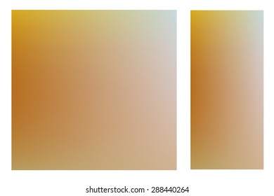 Set of Two Smooth Colorful Gradient Backgrounds