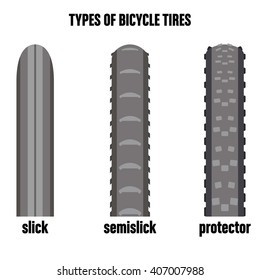 set of type bicycle tires