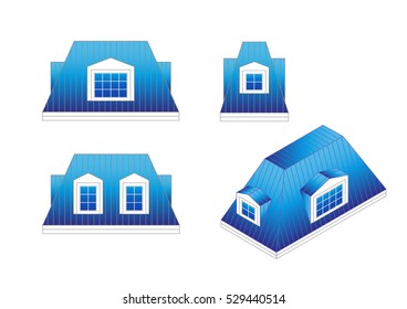 Dormer Window Construction Stock Illustrations Images Vectors
