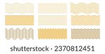 Set of types of noodles. Spaghetti pattern, Chinese noodles and pasta