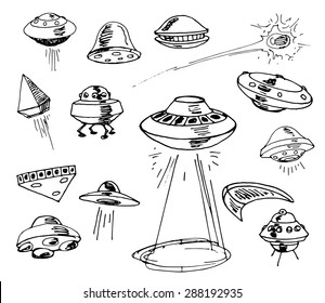 ufo drawing