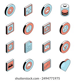 Set of Ui Flat Icons 

