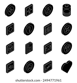 Set of Ui Solid Icons 

