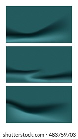 Set of ultramarine fabric texture background