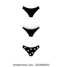 a set of underwear icons