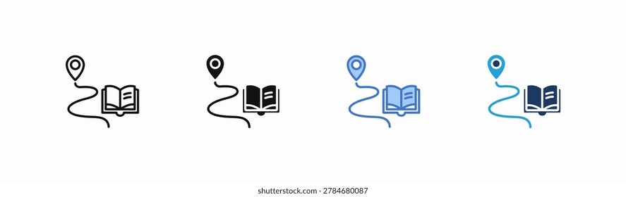 Set of unearth icon collection in multiple style. Icon suitable for web and mobile application