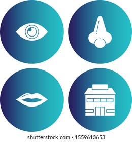 Set Of Universal 4 Icons for your project
